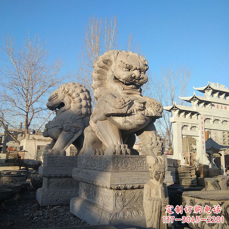 吉林新室内装饰狮子雕塑