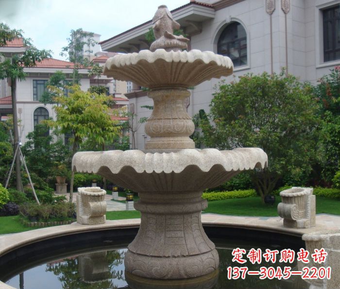 吉林欧式喷泉石雕提升家园的美丽