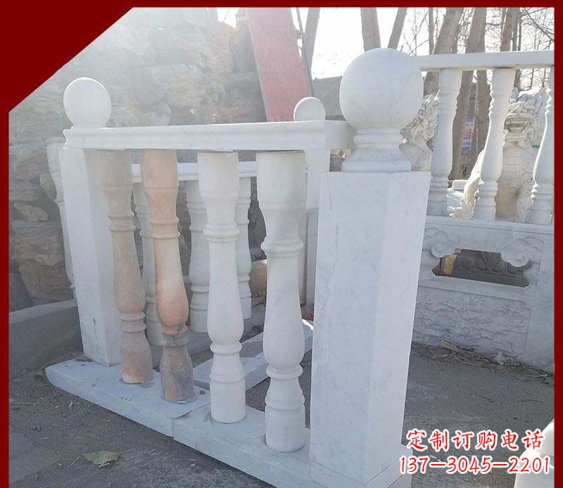 吉林别墅石雕栏杆