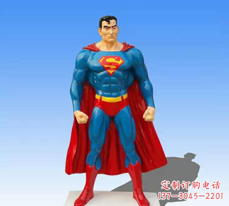 吉林玻璃钢仿真超人