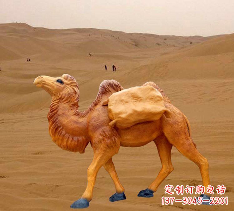 吉林玻璃钢仿真骆驼