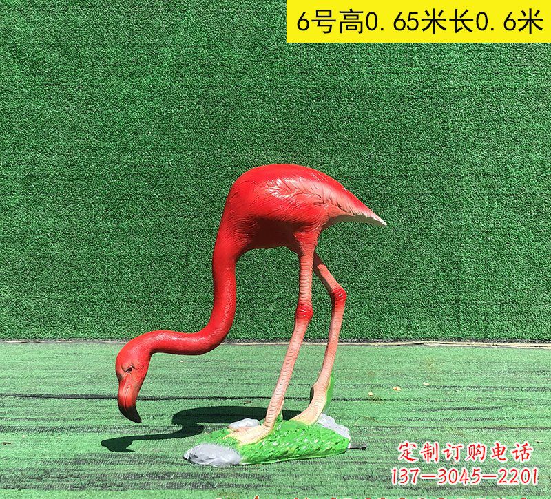 吉林玻璃钢火烈鸟雕塑222