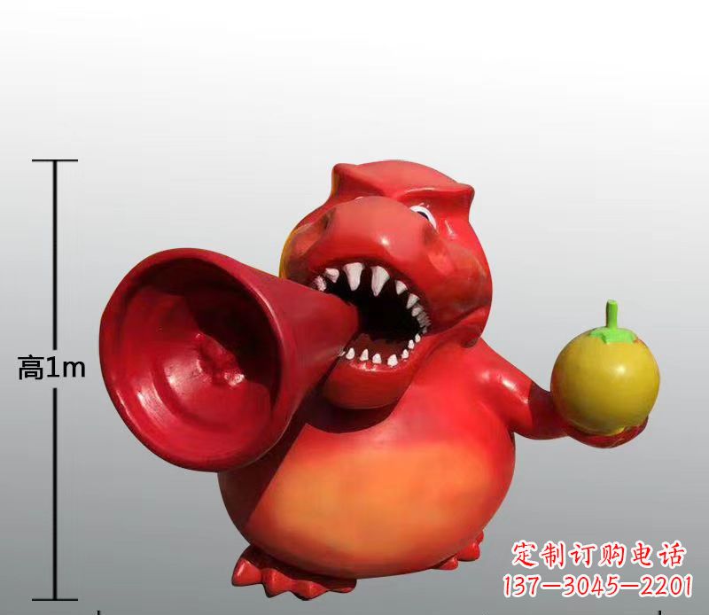 吉林玻璃钢卡通动物雕塑
