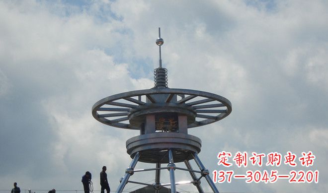 吉林不锈钢避雷针雕塑——安全守护者
