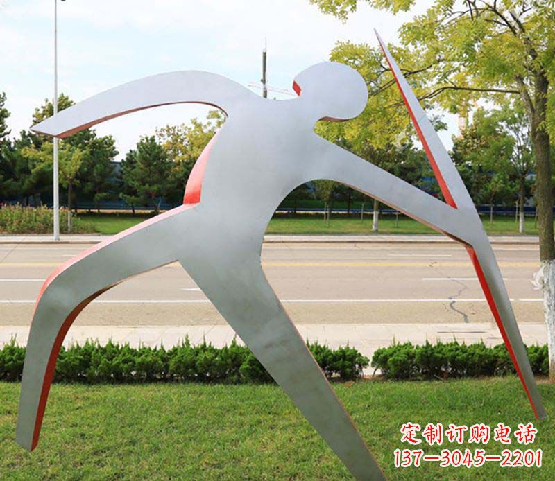 吉林不锈钢标枪景观雕塑