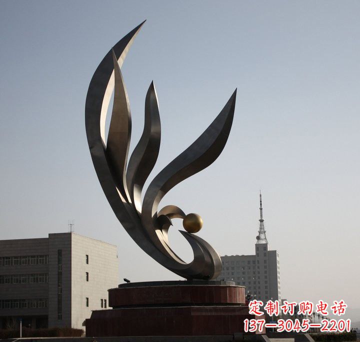 吉林不锈钢凤凰雕塑传承凤凰文化的艺术精品