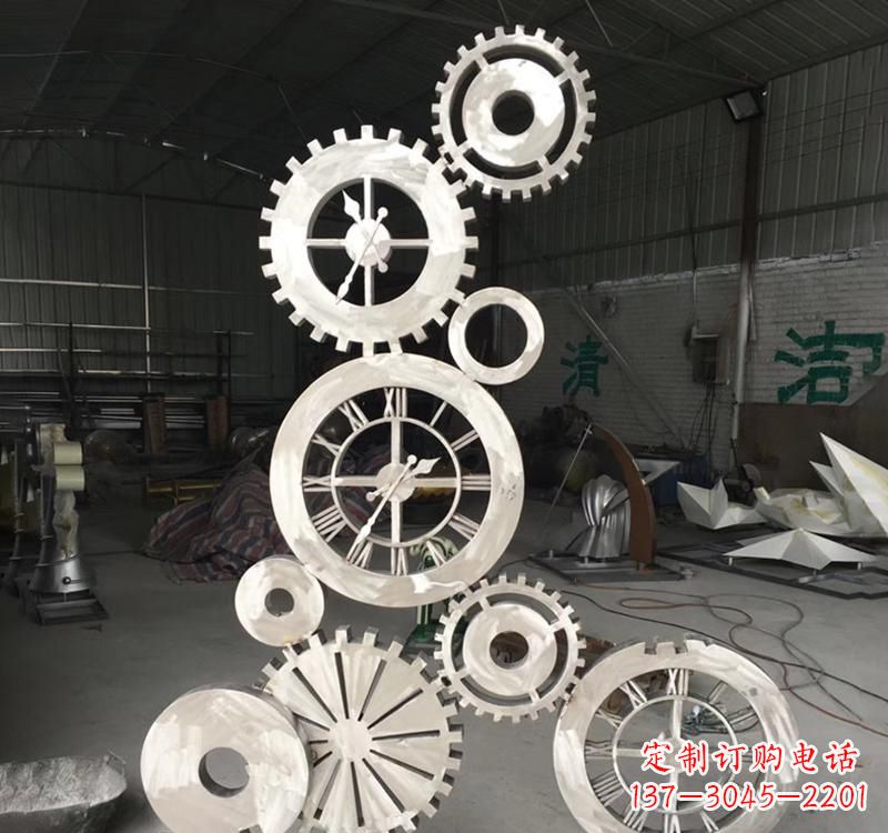 吉林齿轮雕塑精致细腻的艺术品