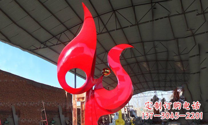 吉林不锈钢抽象动物雕塑
