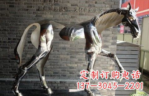 吉林不锈钢抽象马雕塑
