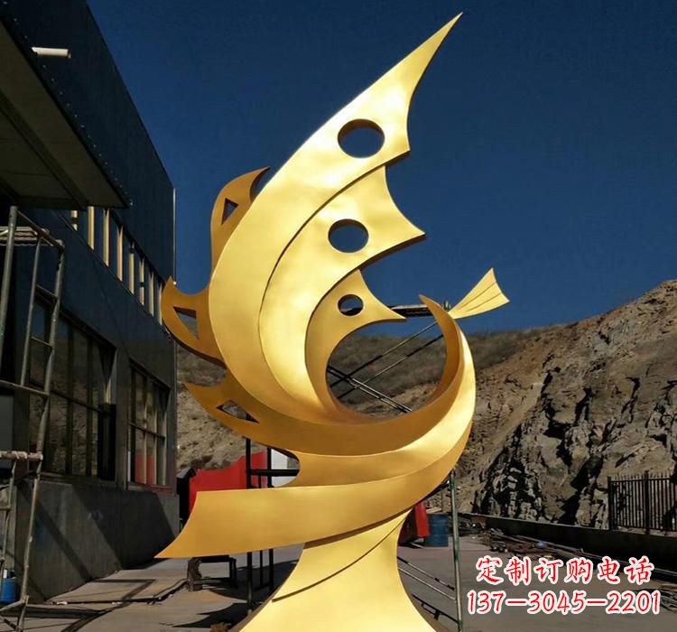 吉林不锈钢大型凤凰雕塑