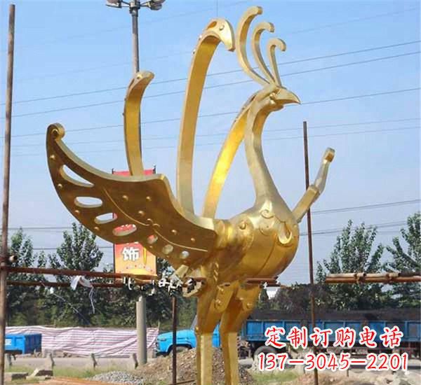 吉林不锈钢凤凰雕塑