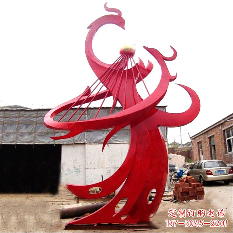吉林不锈钢凤凰景观雕塑