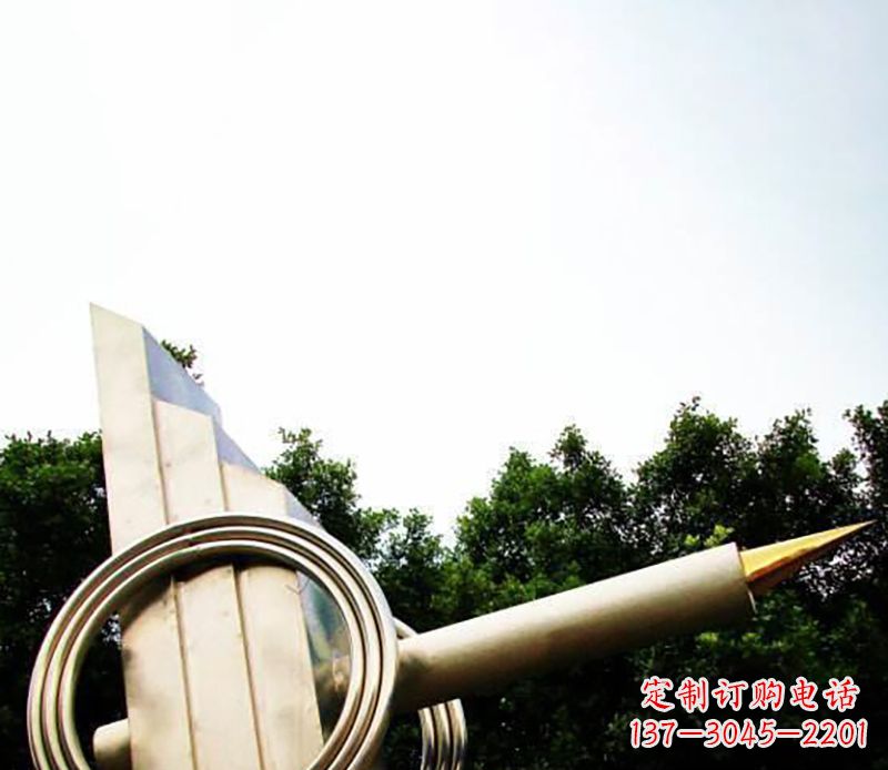 吉林不锈钢钢笔雕塑把简单的钢笔变成艺术品