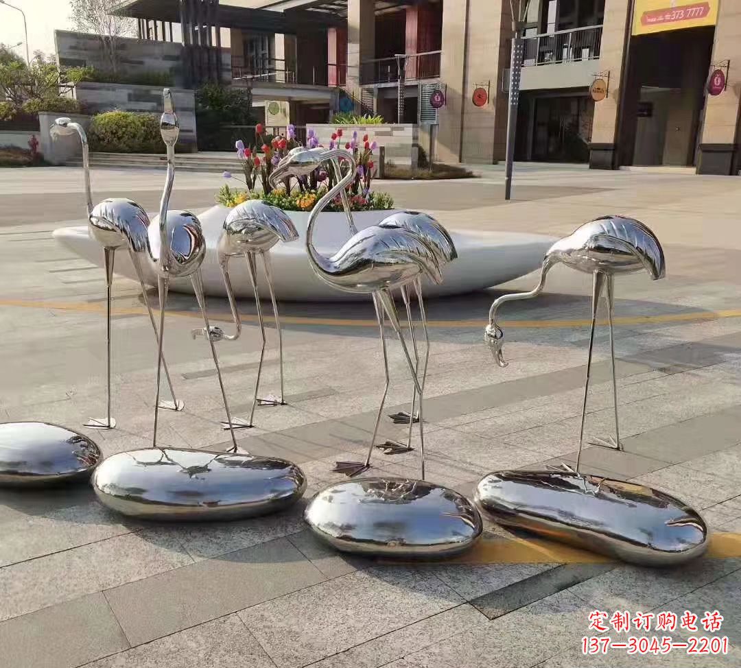 吉林鹅卵石雕塑不锈钢公园的美丽礼物
