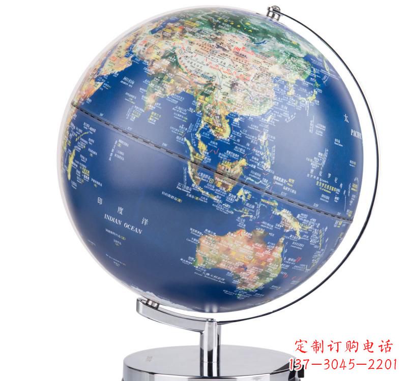 吉林不锈钢广场地球仪雕塑