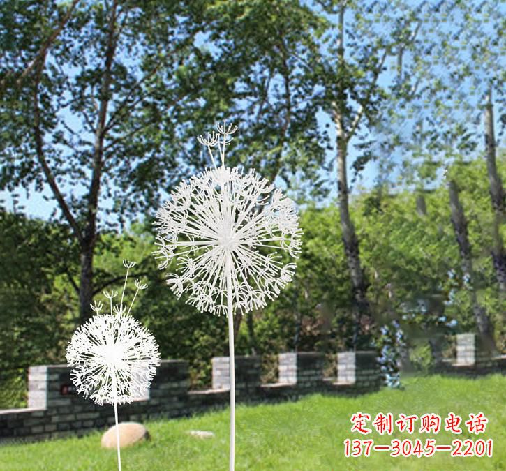 吉林不锈钢广场蒲公英雕塑