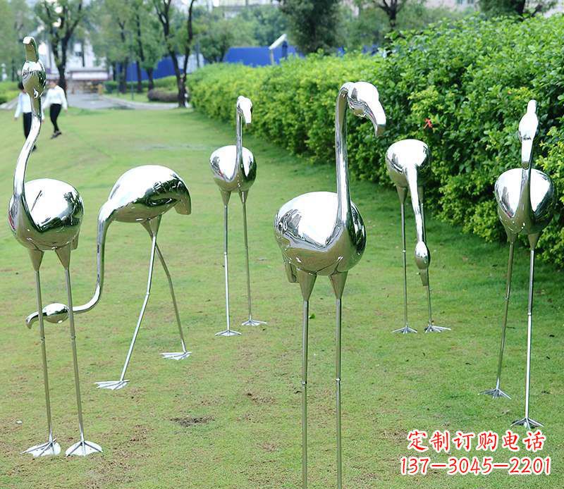 吉林不锈钢火烈鸟雕塑