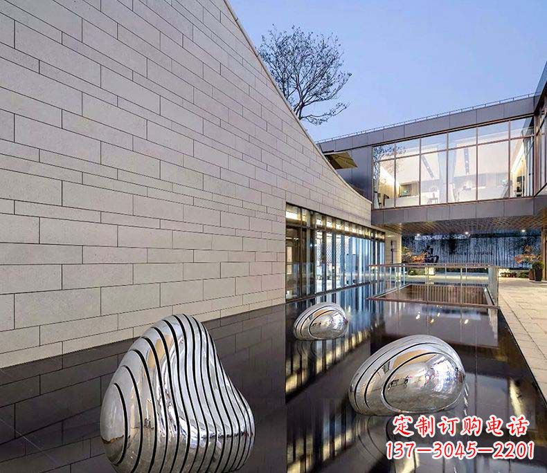 吉林不锈钢假山摆件雕塑