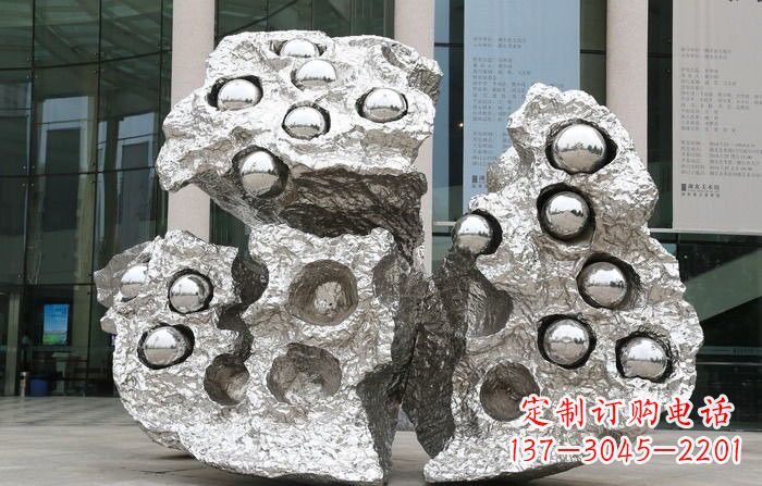 吉林不锈钢莲蓬雕塑——传承古老文化的艺术瑰宝