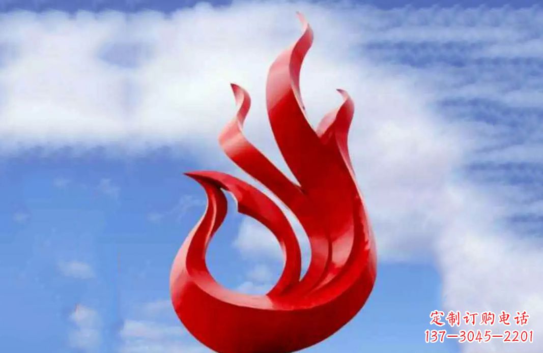 吉林不锈钢金凤凰景观雕塑