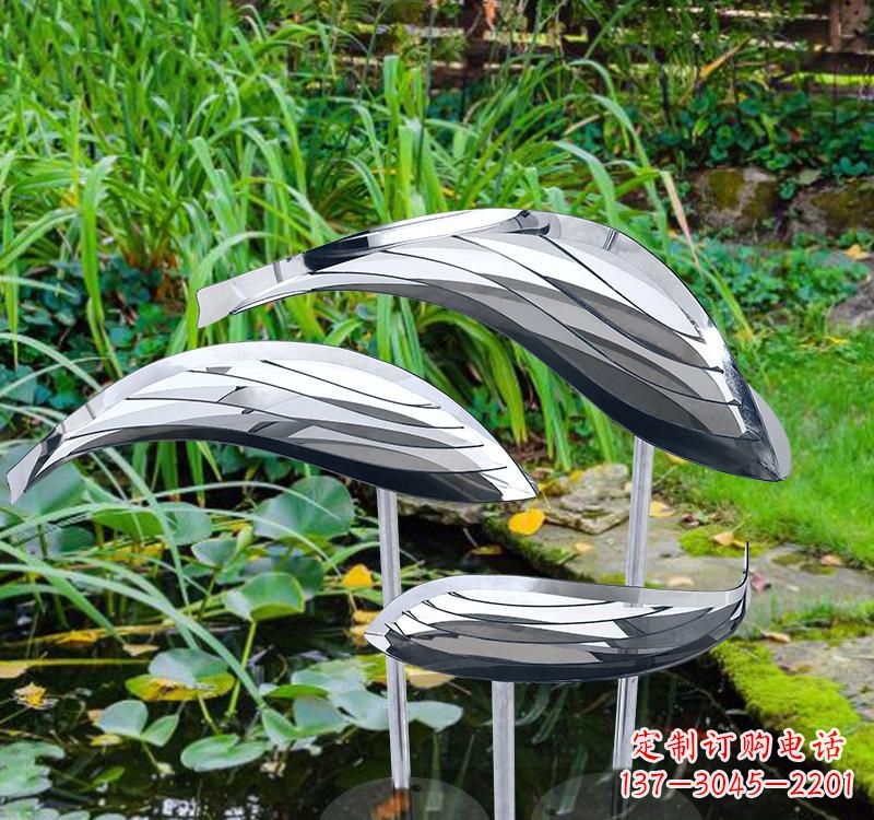 吉林不锈钢景区动物鱼雕塑