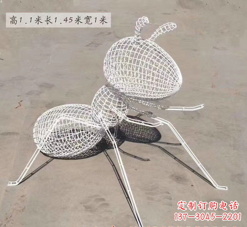 吉林不锈钢镂空蚂蚁雕塑222