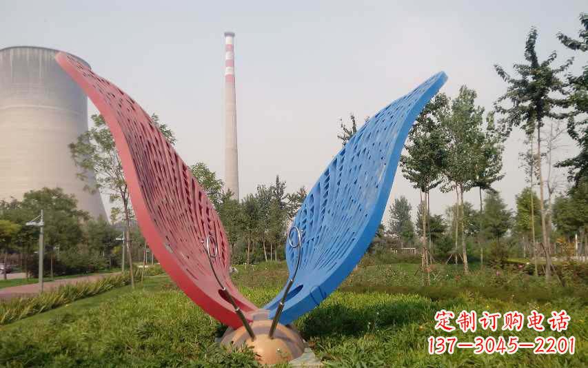 吉林不锈钢镂空七星瓢虫雕塑