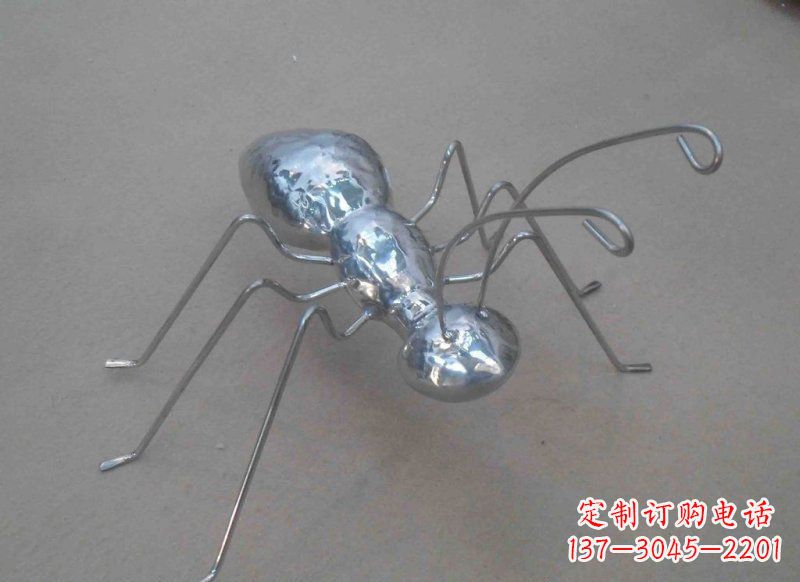 吉林不锈钢蚂蚁公园动物雕塑一种具有艺术价值的蚂蚁雕塑