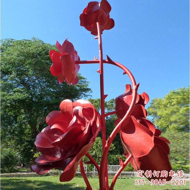 吉林玫瑰雕塑艺术的精美表达