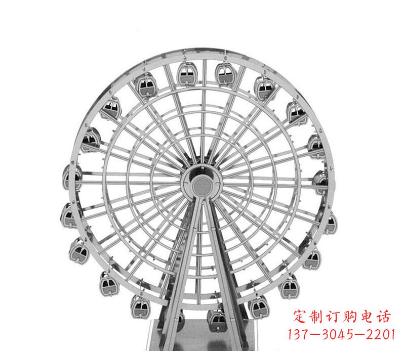 吉林不锈钢摩天轮雕塑
