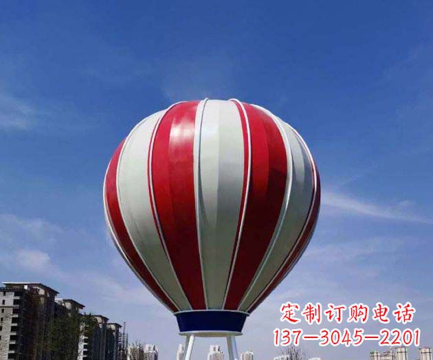 吉林不锈钢热气球景观雕塑