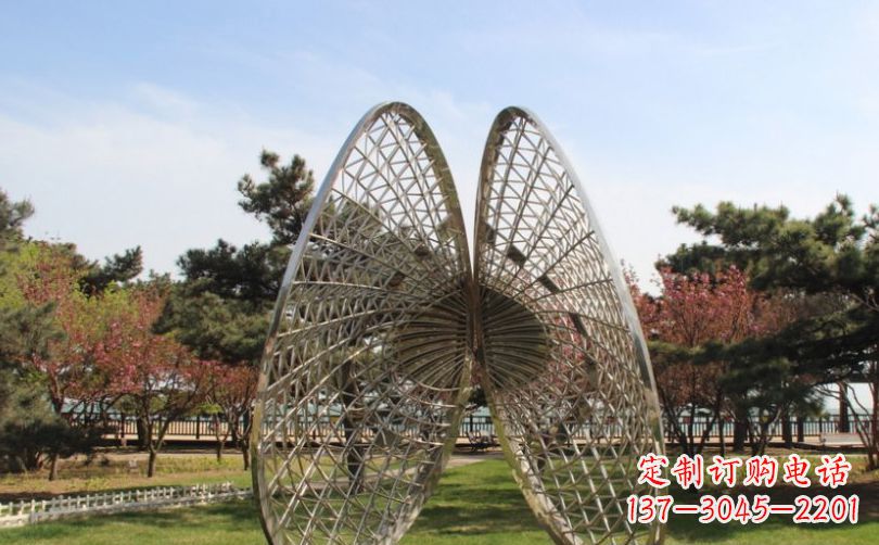 吉林不锈钢扇贝公园景观雕塑