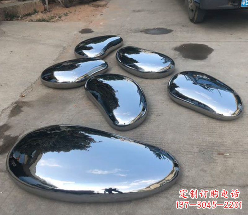 吉林不锈钢水滴公园雕塑