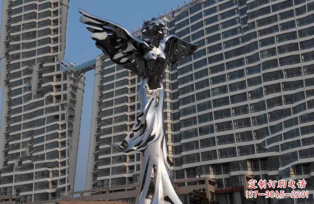 吉林不锈钢天使灿烂的城市景观