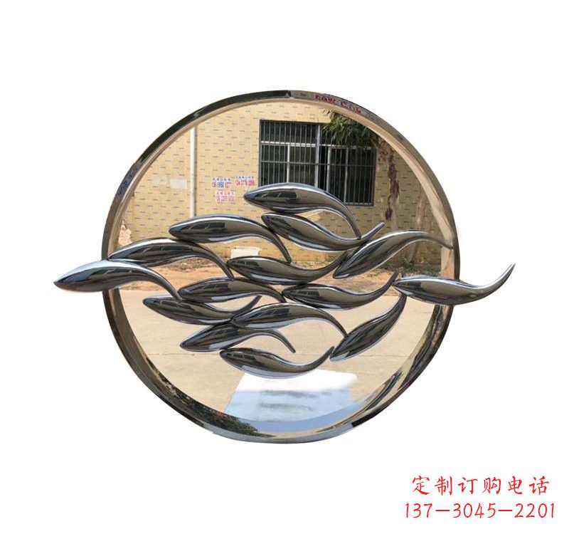 吉林不锈钢圆环雕塑精美完美的艺术之作