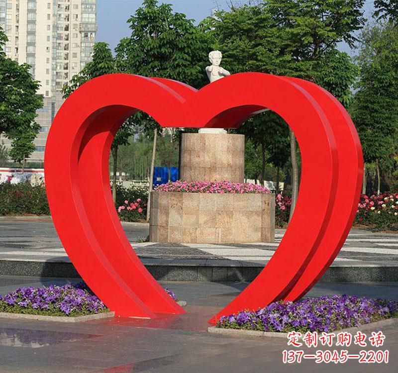 吉林精美不锈钢拱门雕塑