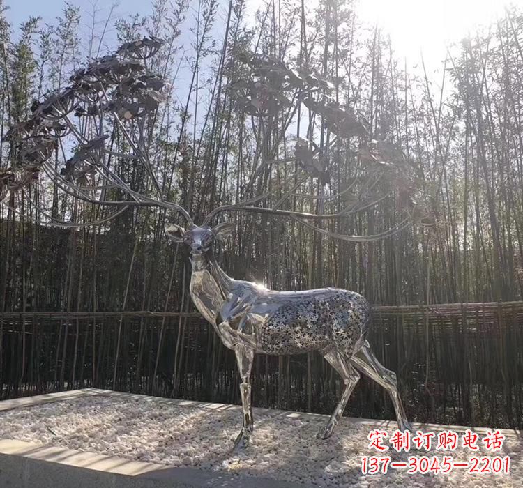 吉林不锈钢动物雕塑精美的艺术作品