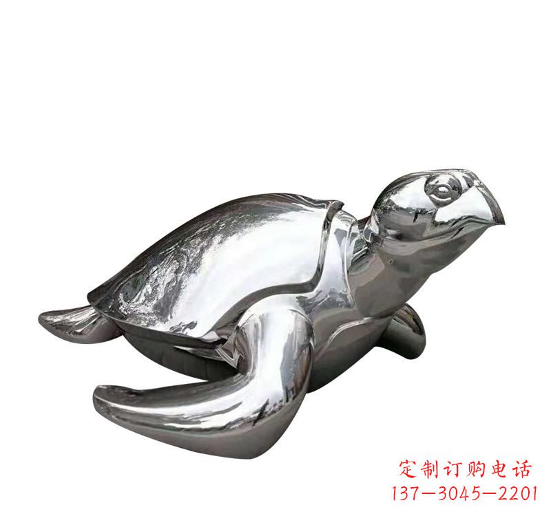 吉林不锈钢海龟雕塑象征着长寿和坚强
