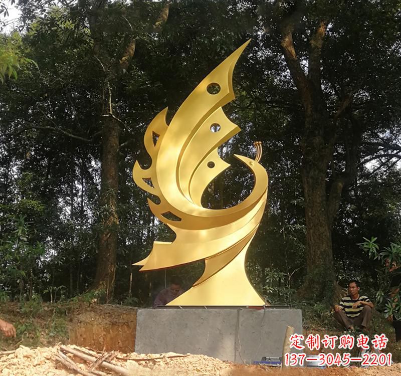 吉林不锈钢凤凰雕塑——彰显传统文化之美