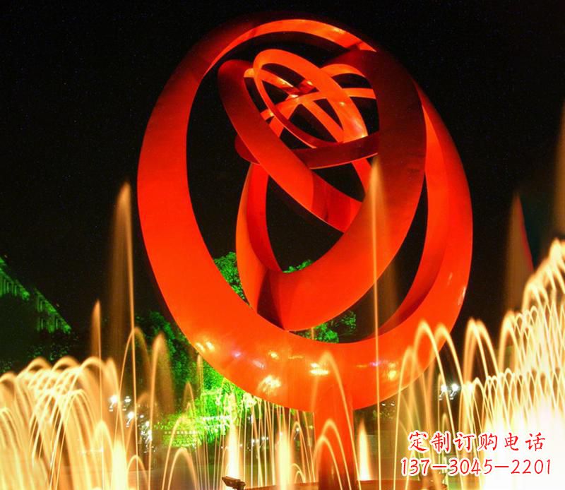 吉林圆环雕塑抽象的艺术之美