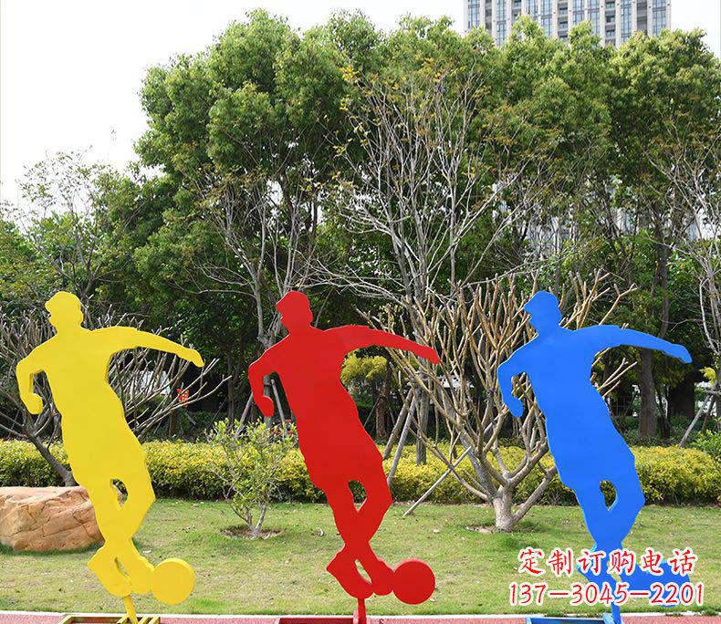 吉林不锈钢足球雕塑激发运动激情