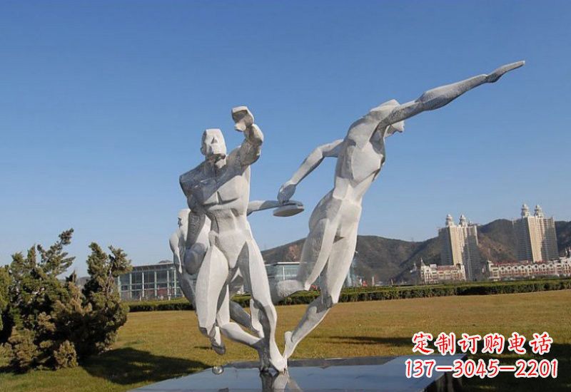 吉林不锈钢运动员雕塑一种艺术的象征