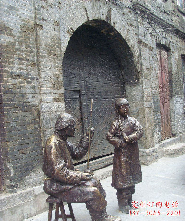 吉林二胡铜雕艺术形式的精髓