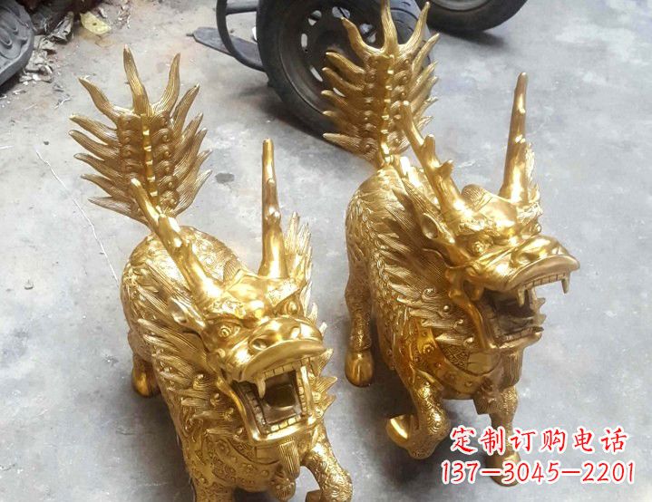吉林麒麟雕塑东方之瑰宝