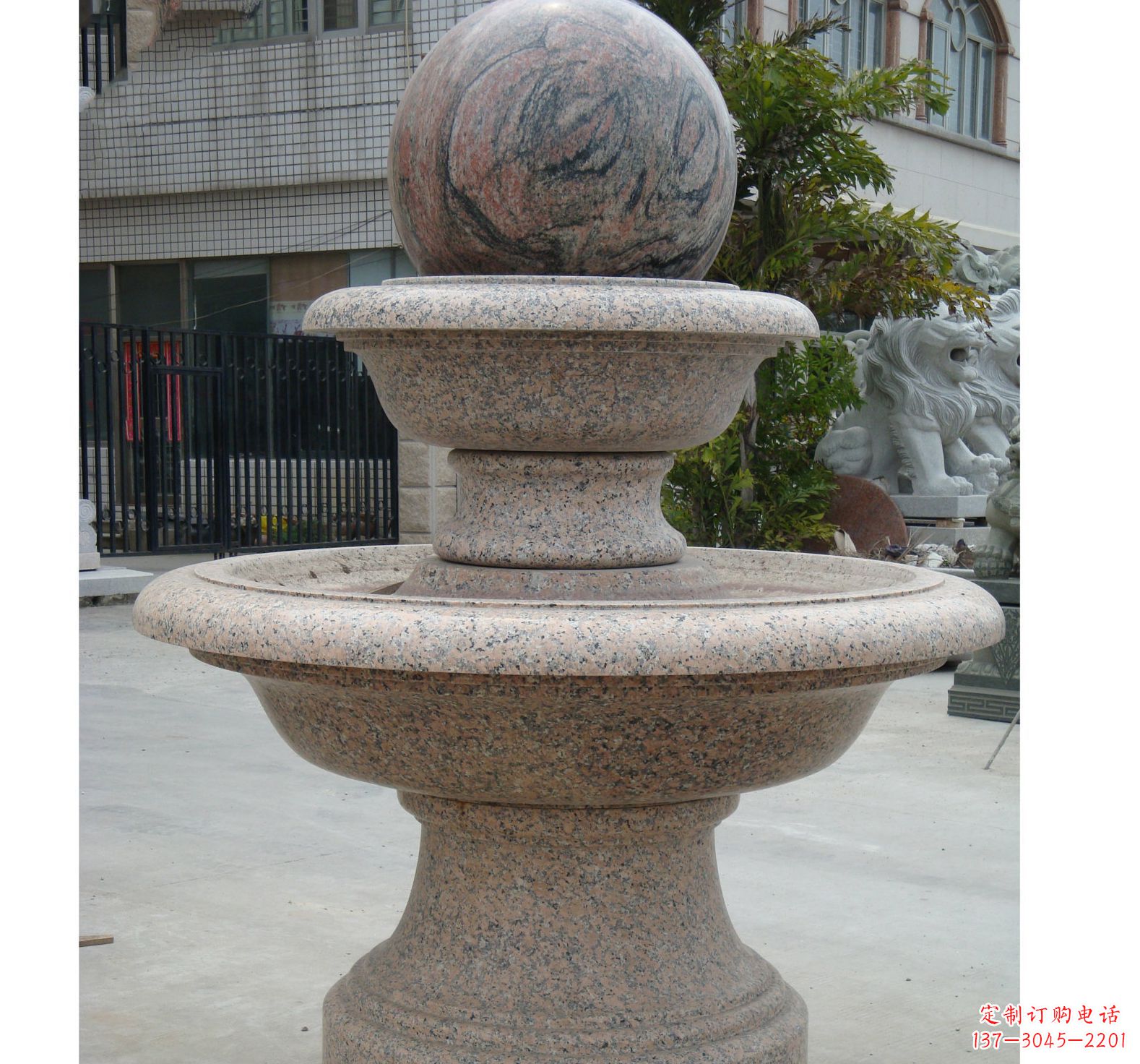 吉林财源滚滚之风水球雕塑