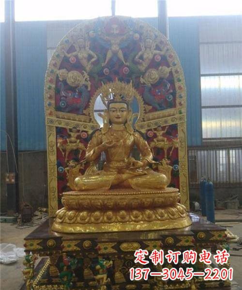 吉林藏佛像铜雕