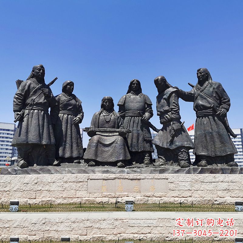 吉林草原母亲——传承爱的雕塑