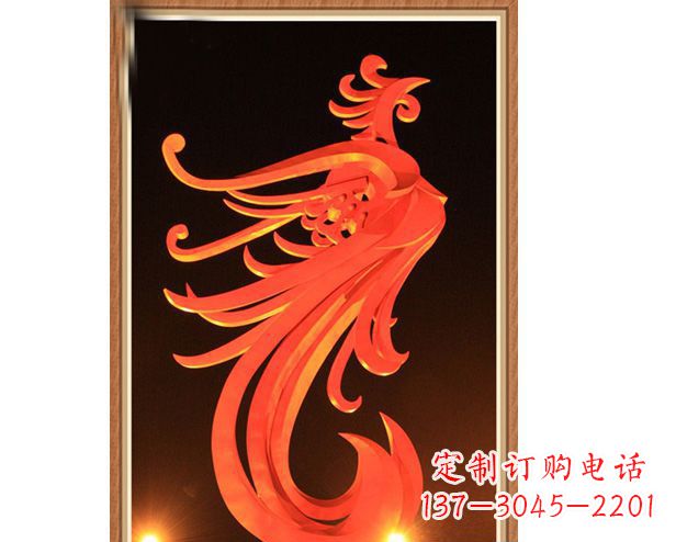 吉林不锈钢凤凰雕塑美丽与传统的完美结合