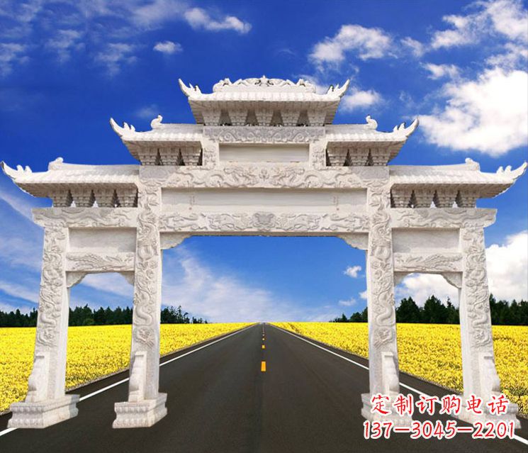 吉林城市牌楼石雕——把文化传承到实体之中