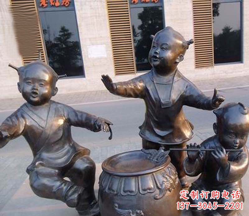 吉林儿童铜雕——传承精神家园的艺术瑰宝